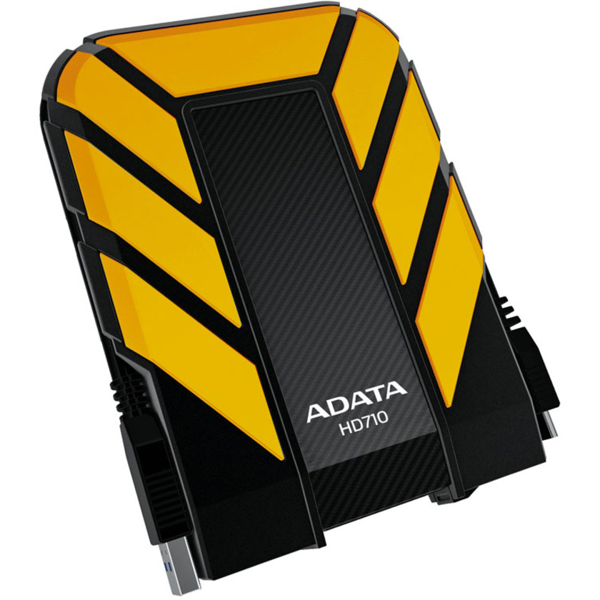 ADATA 1Tb HD710 Dash Drive Durable  2.5" Portable USB 3.0 HDD (Yellow)