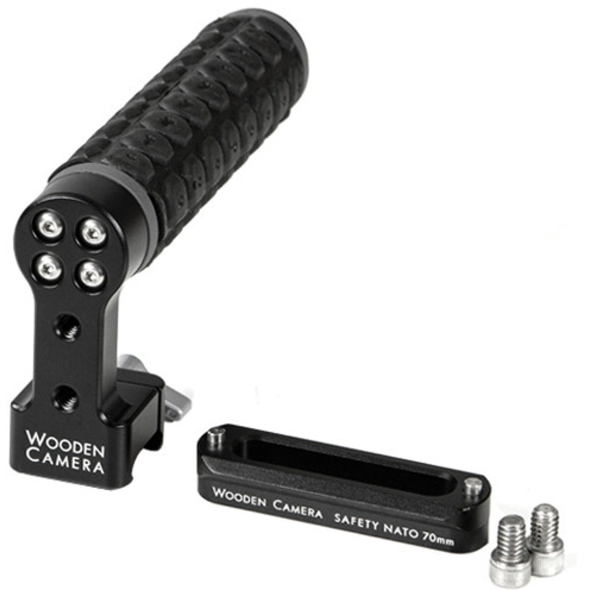 Wooden Camera NATO Handle Kit (Rubber, 70mm)