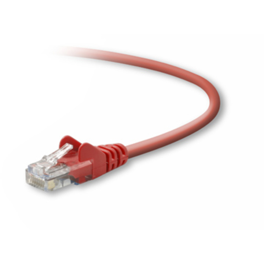 Belkin 50cm Red Cat5E Snagless Patch Cable