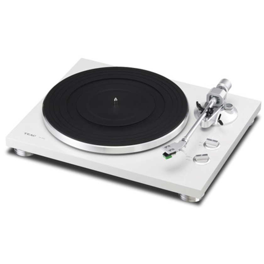 Teac TN-300 Turntable with Phono EQ and USB (White)