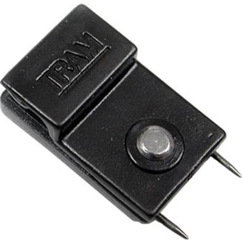 Tram Vampire Pin - Cable Holder for Lavalier and Headset Microphones - Black