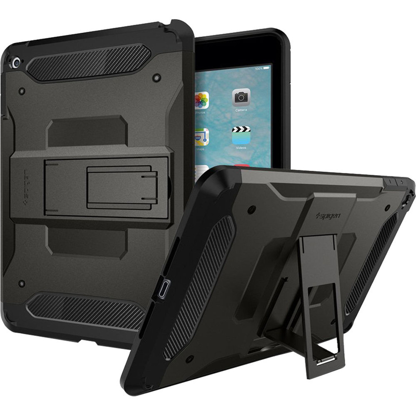Spigen Tough Armor Case for iPad mini 4 (Gunmetal)
