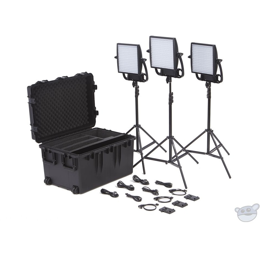 Litepanels Astra EP 1x1 Bi-Colour LED Traveler Trio V-Mount Kit