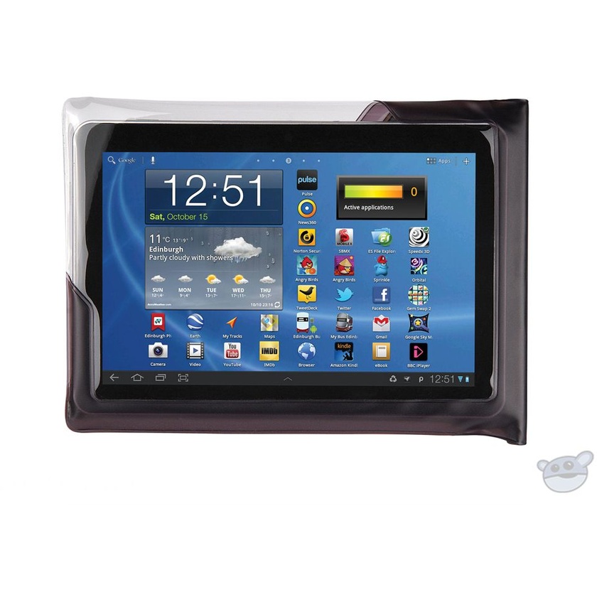 DiCAPac Waterproof Case for 10" Tablets (Black)