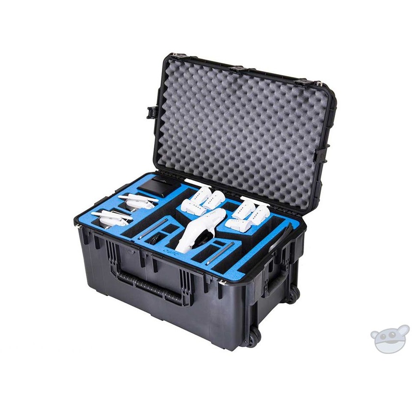 Go Professional Cases Watertight Hard Case with Wheels for DJI Inspire 1 in Landing Mode