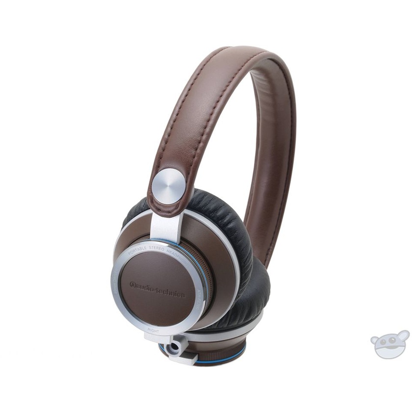 Audio-Technica ATH-RE700 High-Fidelity Audiophile On-Ear Headphones (Brown)