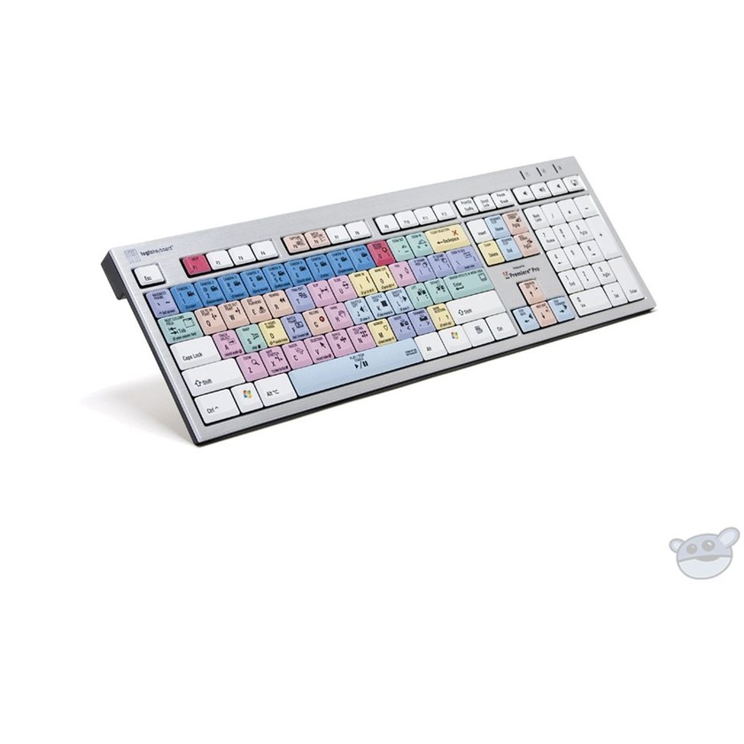 LogicKeyboard Adobe Premiere Pro CS 6 - PC Wireless Slim Line Keyboard
