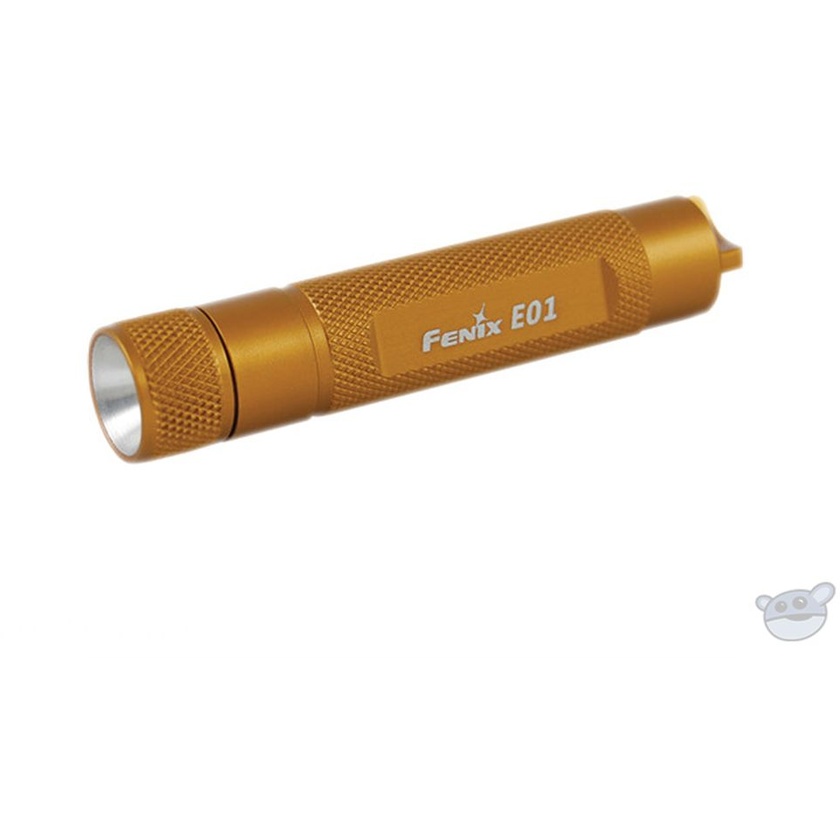 Fenix Flashlight E01 LED Flashlight (Gold)