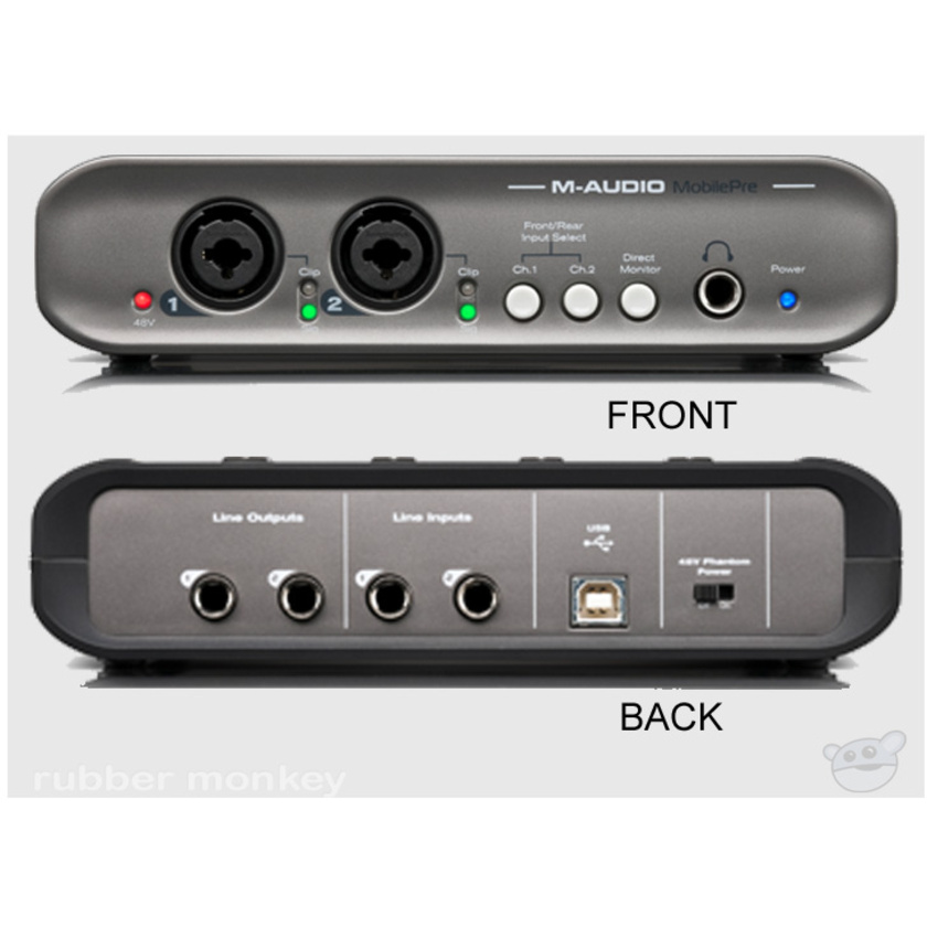 M-Audio Pro Tools MP and Mobile Pre (INTL) Studio Bundle