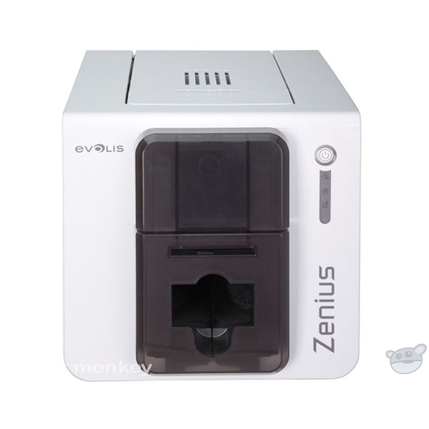 Evolis Zenius Classic Single-Sided ID Card Printer (Grey Brown)