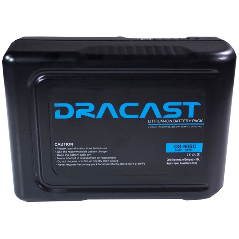Dracast 90Wh Compact Li-Ion Battery (V-Mount)