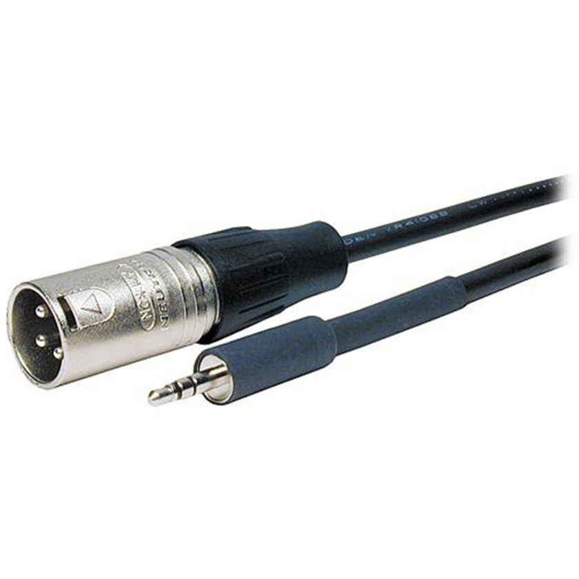 Comprehensive XLRP-MPS-3ST EXF 3.5mm Mini Male TRS to XLR Male Cable 3'