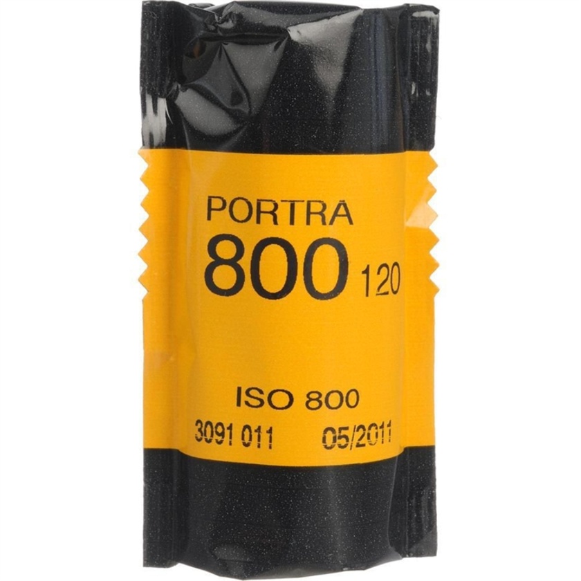 Kodak Professional Portra 800 Color Negative Film (120 Roll Film, 5 Pack)
