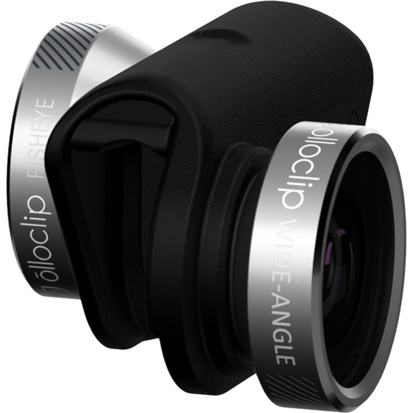 olloclip 4-in-1 Photo Lens for iPhone 6/6s/6 Plus/6s Plus (Space Gray Lens with Black Clip)