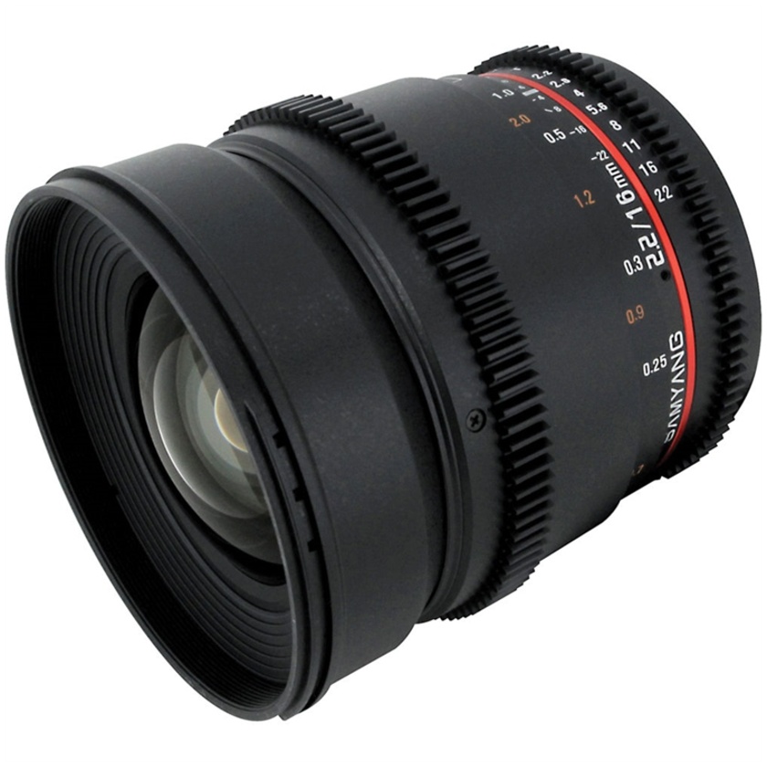 Samyang 16mm T2.2 Cine Lens for Sony E
