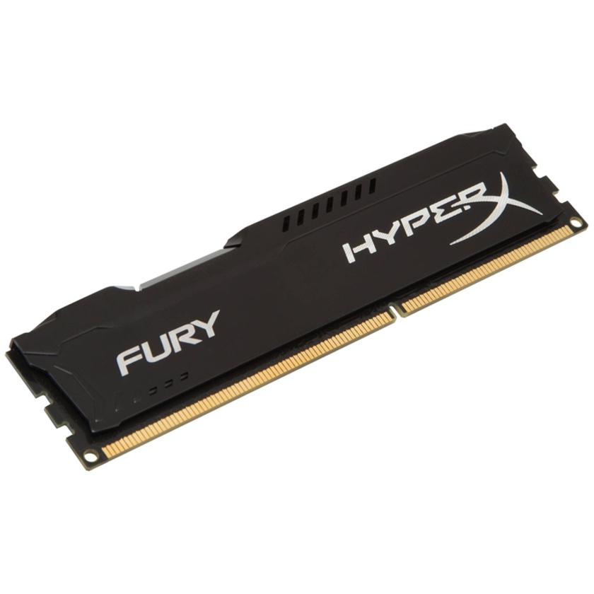 Kingston 8GB HyperX FURY DDR3 1600 MHz DIMM Memory Module (Black)