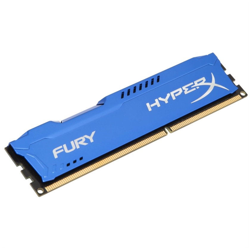 Kingston 8GB HyperX FURY DDR3 1600 MHz DIMM Memory Module (Blue)