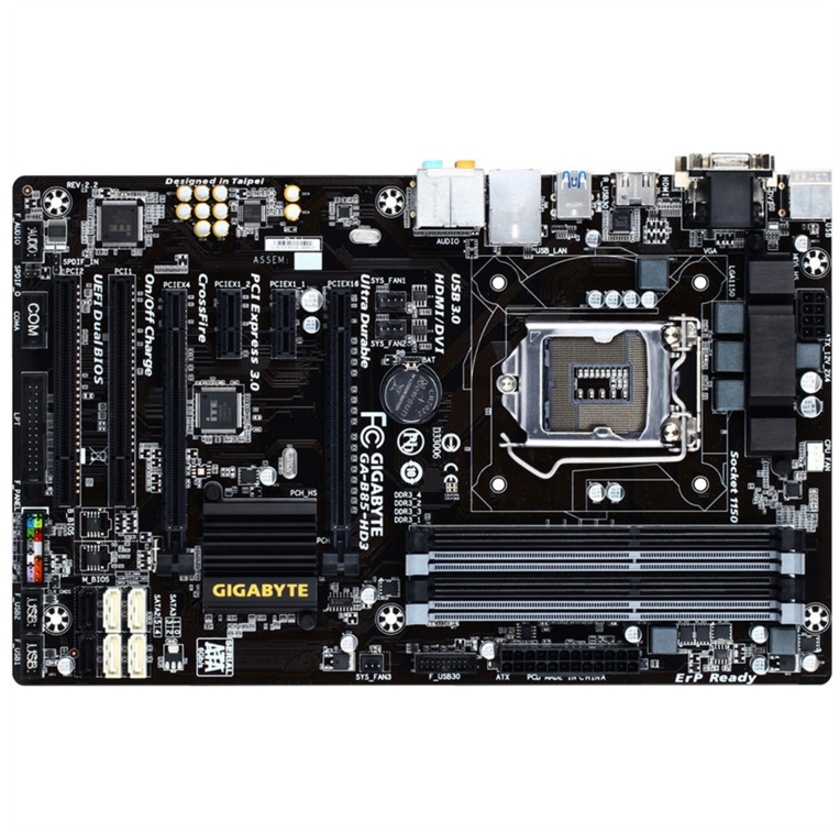 Gigabyte GA-B85-HD3 Intel B85 Chipset ATX Motherboard