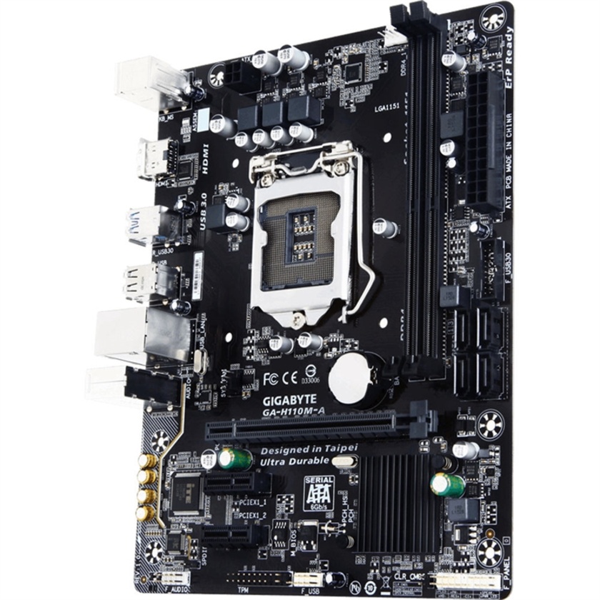 Gigabyte GA-H110M-A Micro-ATX Motherboard