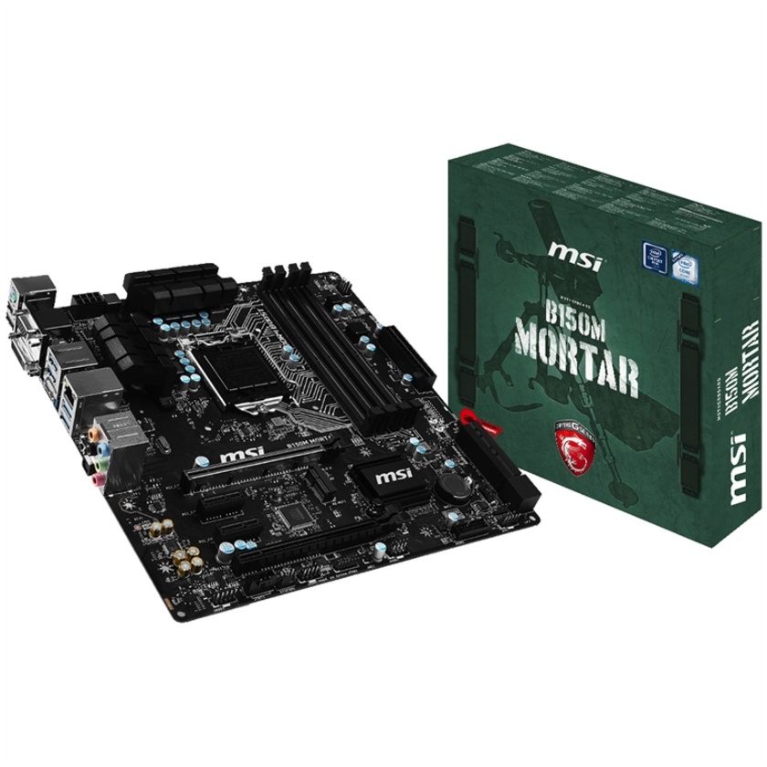 MSI B150M Mortar Arsenal Gaming Series LGA 1151 Micro-ATX Motherboard