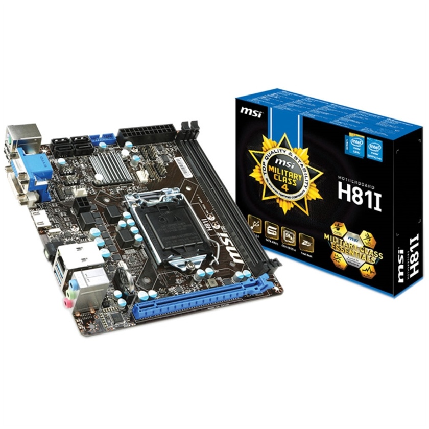 MSI H81I Desktop Motherboard