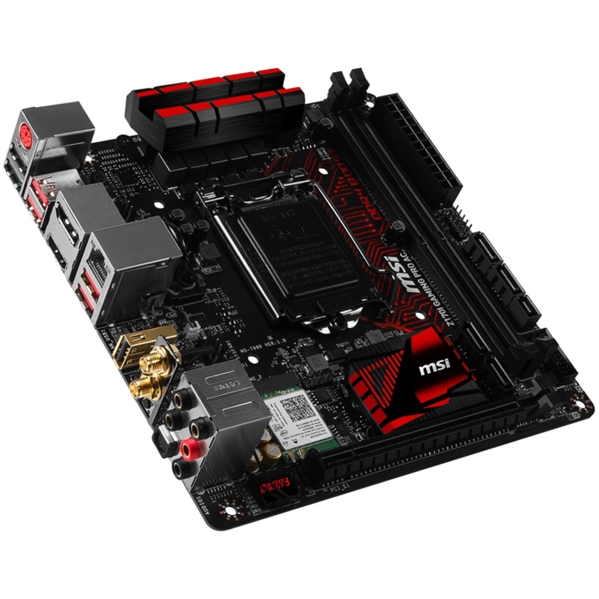 MSI Z170I Gaming Pro AC Mini-ITX Motherboard