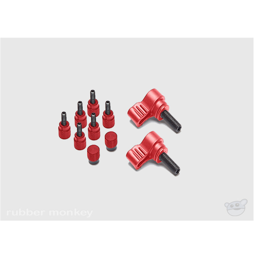 Redrock Micro microMatteBox Knob Kit - Red