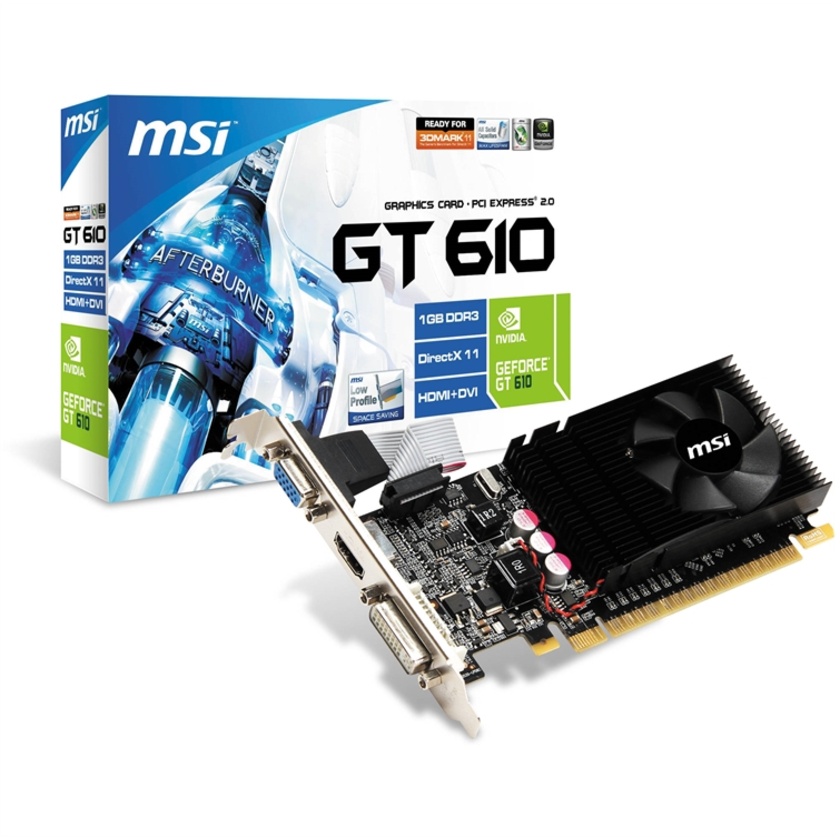 MSI GeForce GT 610 Graphics Card