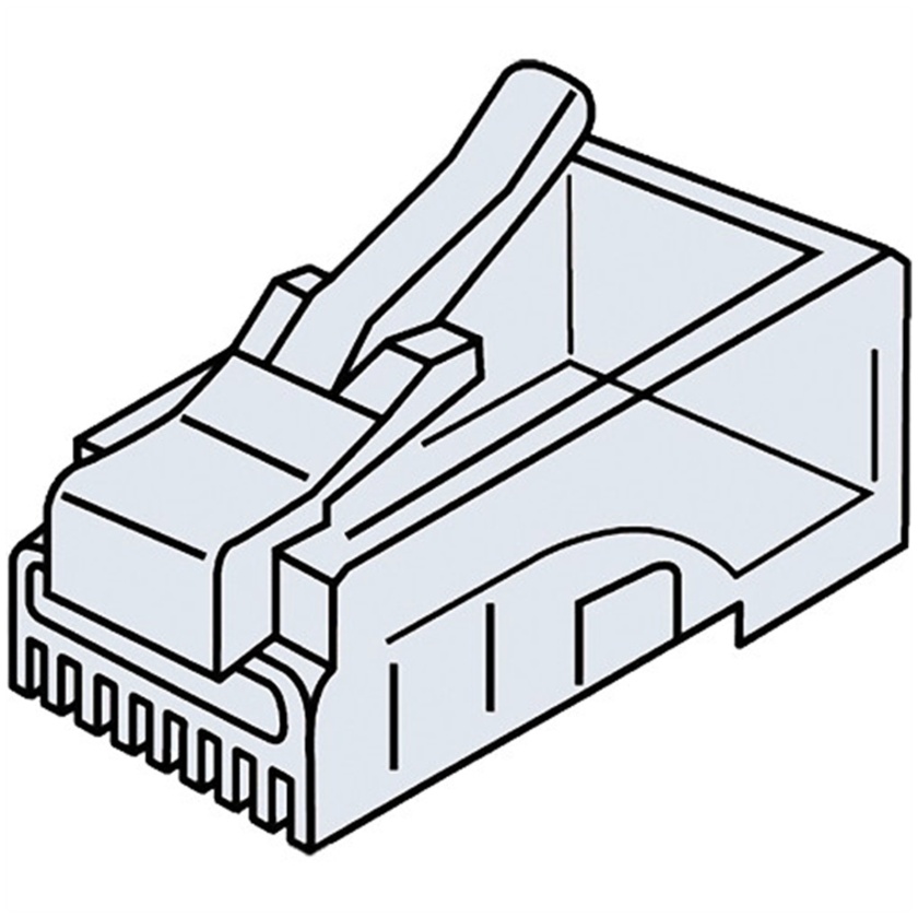 Platinum Tools CAT5e RJ45-8P8C Modular Connector (Jar Packaging, 100-Pieces)