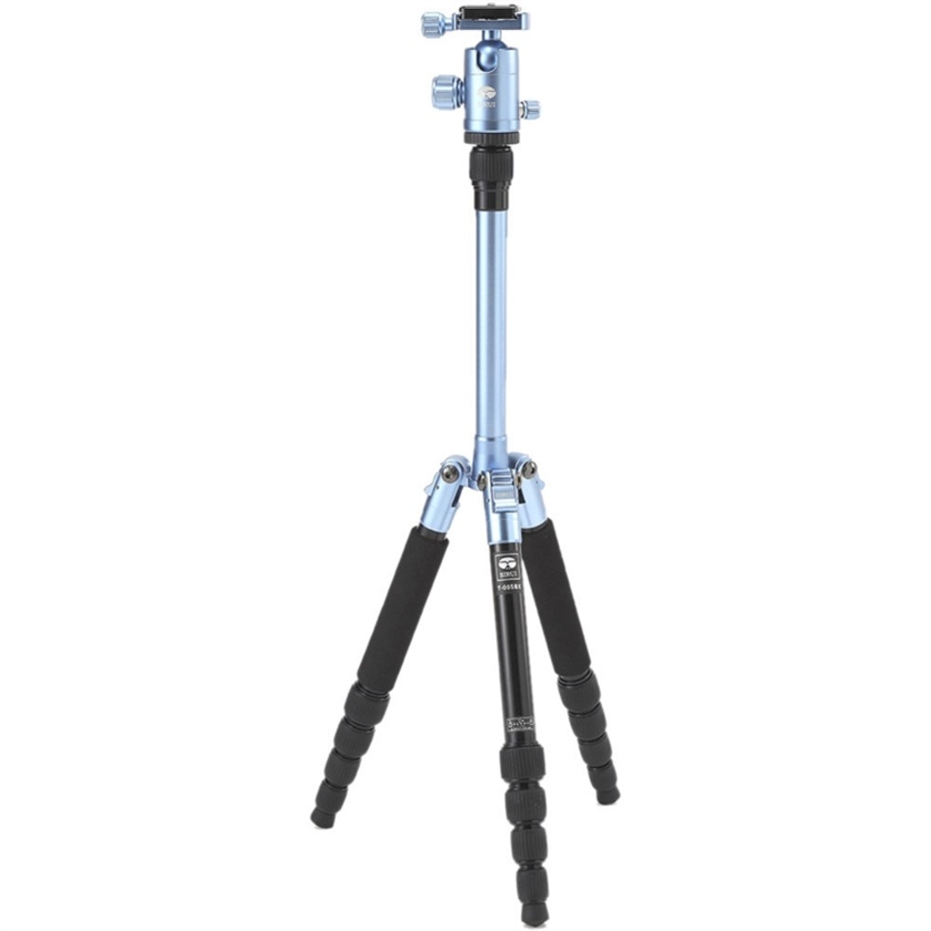 Sirui T-005 Aluminum Tripod with C-10 Ball Head (Blue)