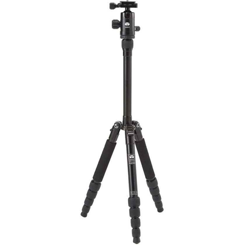Sirui T-005 Aluminum Tripod with C-10 Ball Head (Black)