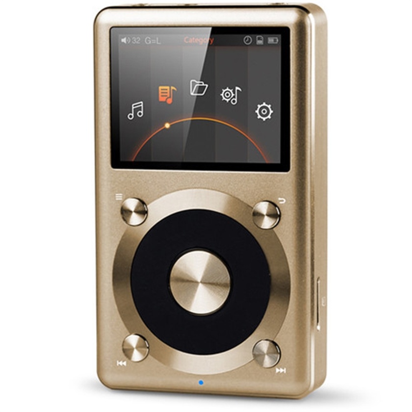 FiiO X3 (2nd Gen) Portable High Resolution Audio Player (Gold)