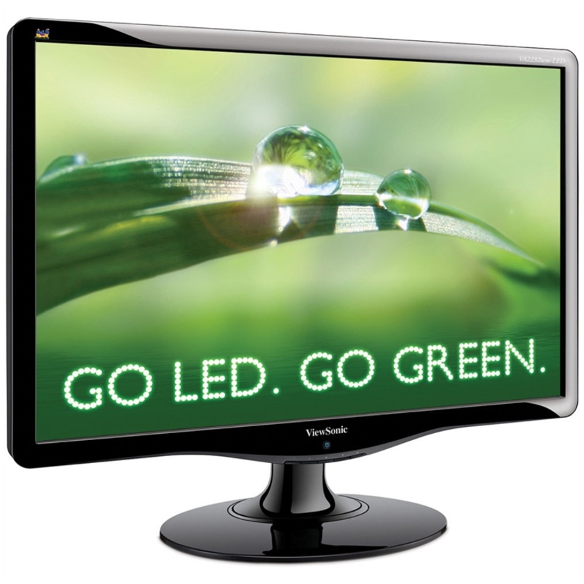 Viewsonic VA2232WM-LED 22" Widescreen LCD Computer Display