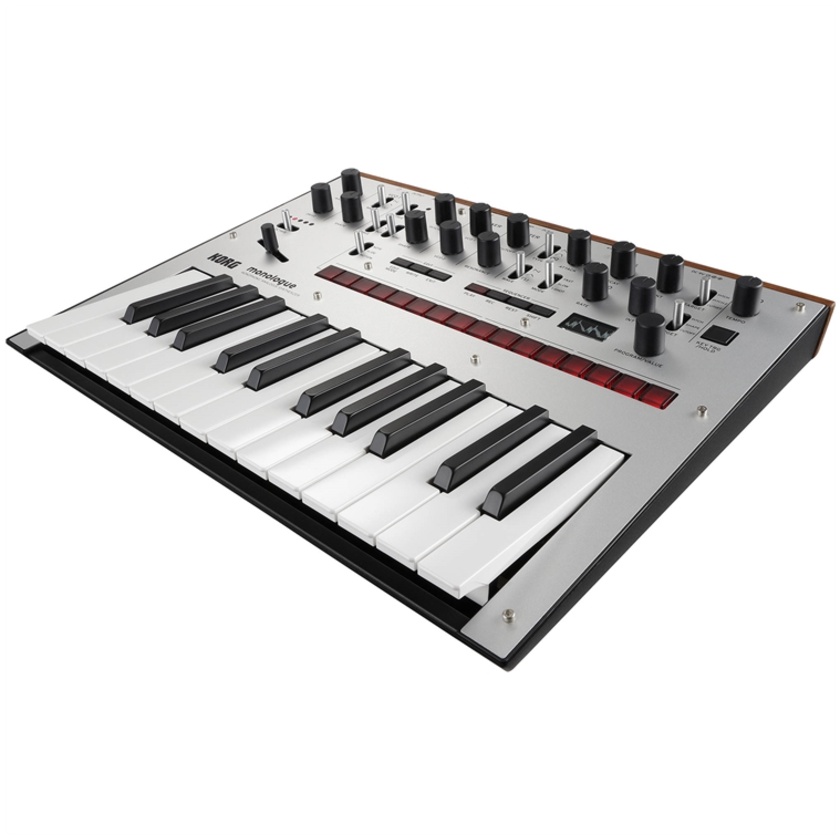 Korg Monologue Monophonic Analog Synthesizer (Silver)