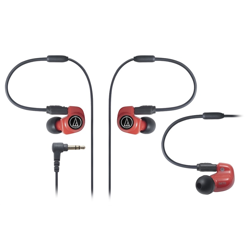 Audio Technica ATH-IM70 Dual symphonic-driver In-ear Monitor headphones
