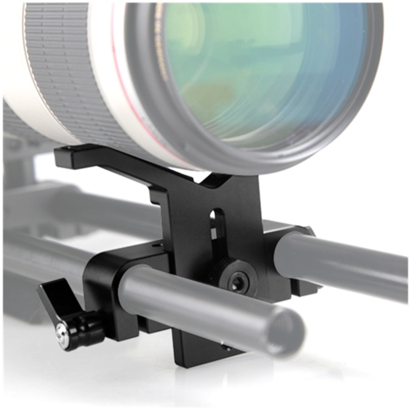 SmallRig 1087 Long Lens Support Height-adjustable for telephoto lens on 15mm rods