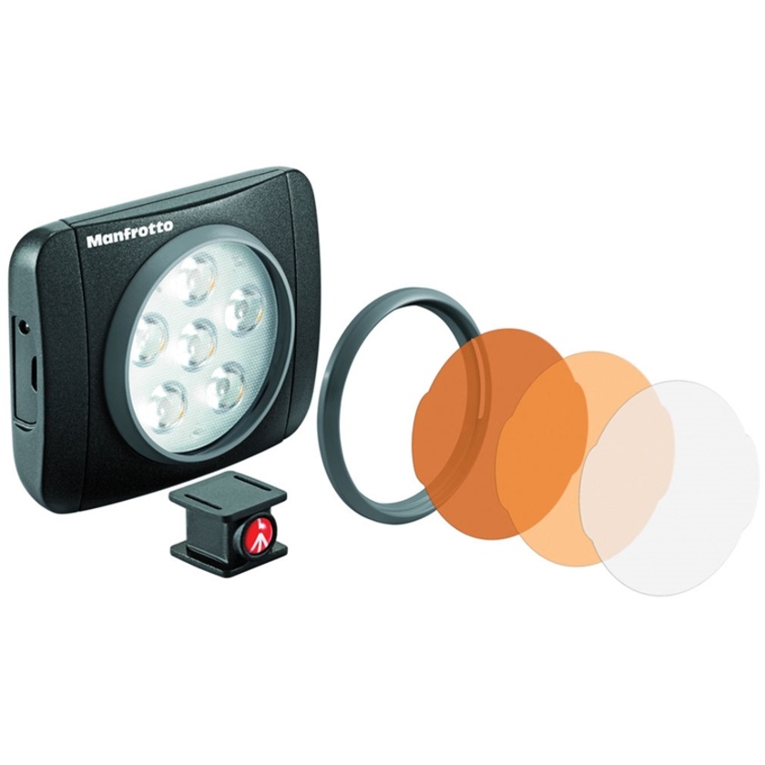 Manfrotto MLUMIEART Lumimuse 6 On-Camera LED Light (Black)