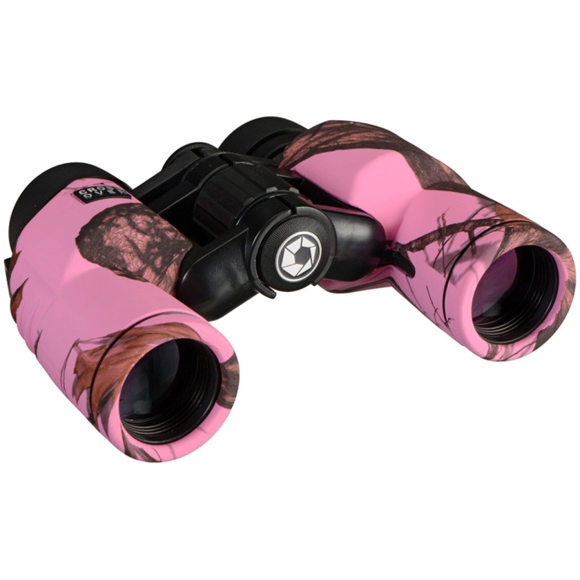 Barska 8x30 WP Crossover Binocular (Mossy Oak Winter In Pink)