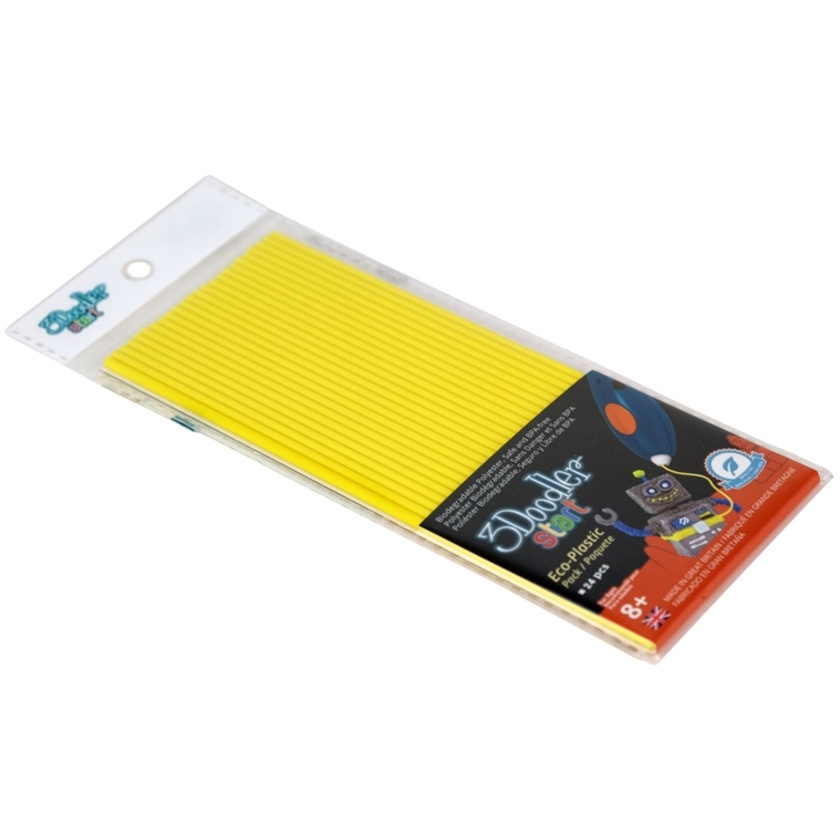 3Doodler Start Single Color Plastic Pack (Lemon Zest)