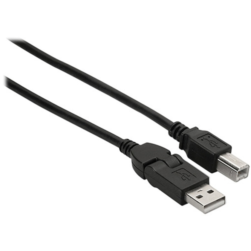 Hosa USB-206FB 6' (1.82m) Hi-Speed USB 2.0 Flex A to Type B Cable