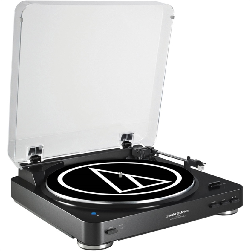 Audio-Technica AT-LP60BK-BT Turntable with Bluetooth (Black)