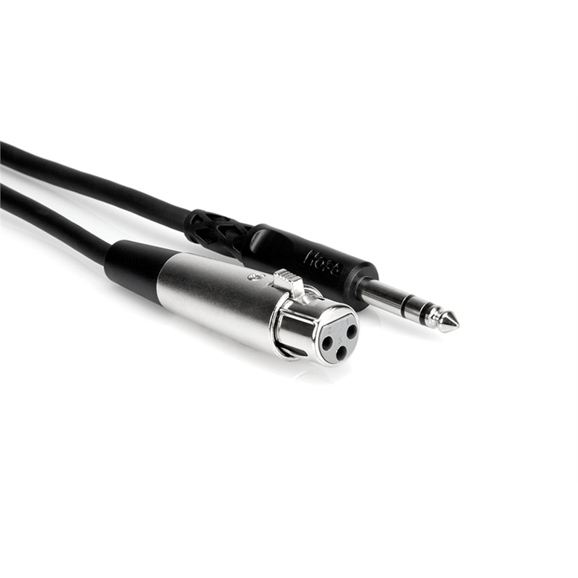 Hosa STX-120F Stereo 1/4" Male to 3-Pin XLR Female Interconnect Cable - 20