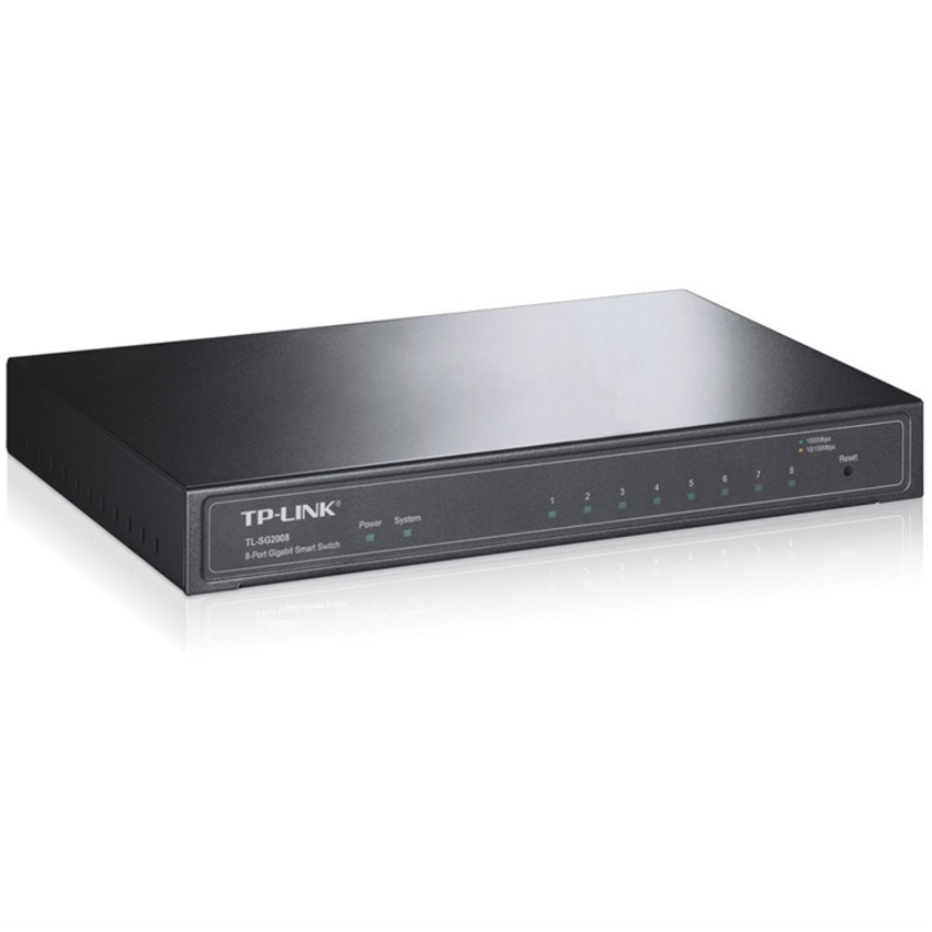 TP-Link TL-SG2008 8-Port Gigabit Smart Switch