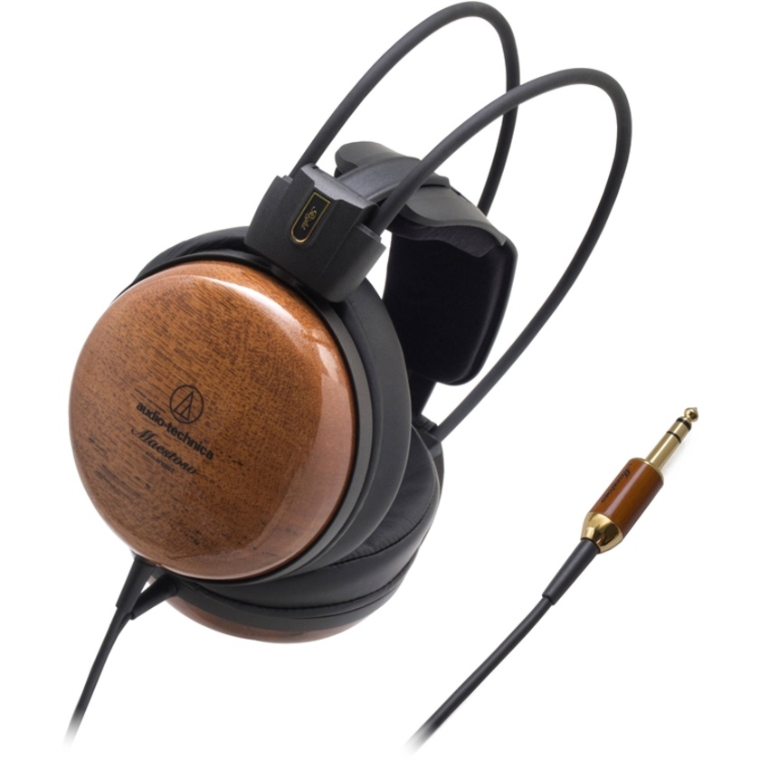 Audio Technica ATH-W1000Z Audiophile Wooden Closed-Back Headphones