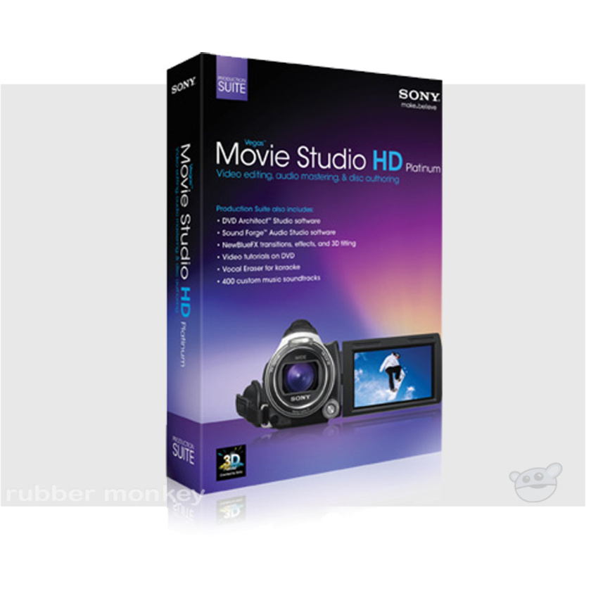 Sony Vegas Movie Studio HD Platinum 11 Production Suite