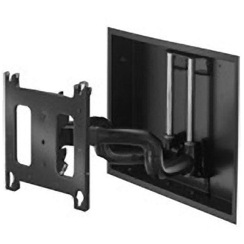 Chief PNRIWUB Universal Flat Panel Dual Swing Arm Wall Mount (Black)