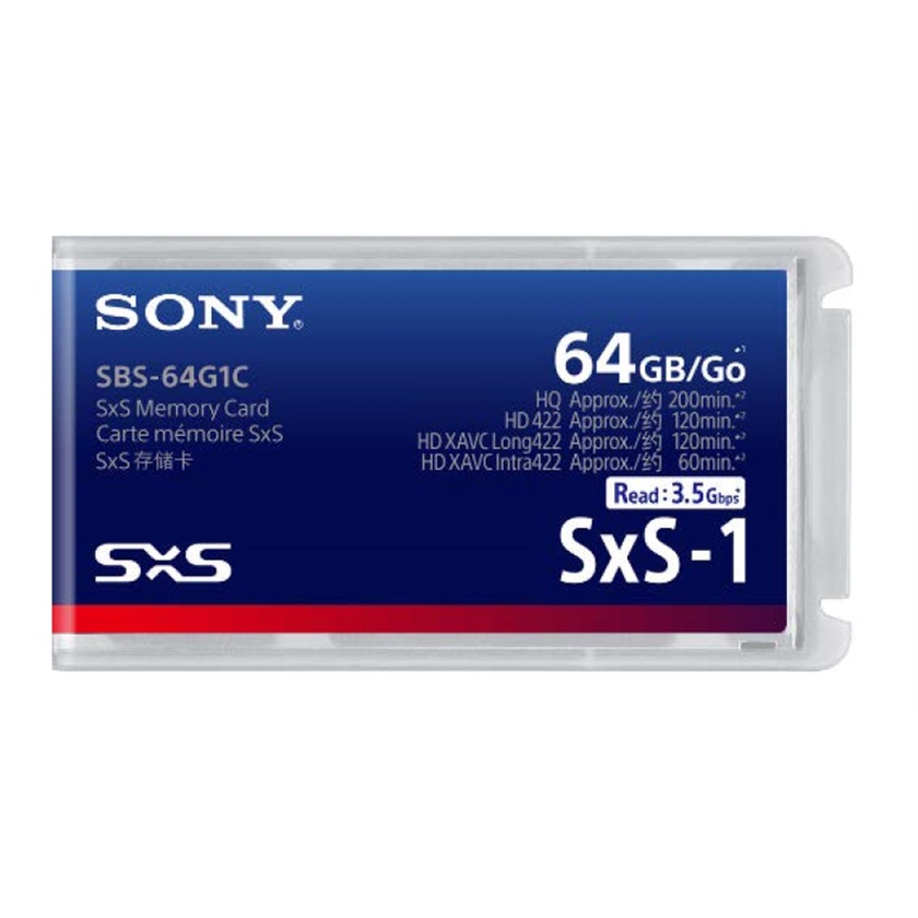 Sony 64GB SxS-1 C Series Memory Card