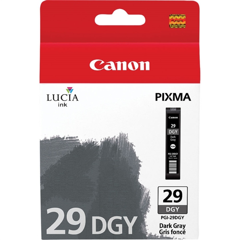 Canon PGI-29 LUCIA Dark Gray Ink Cartridge