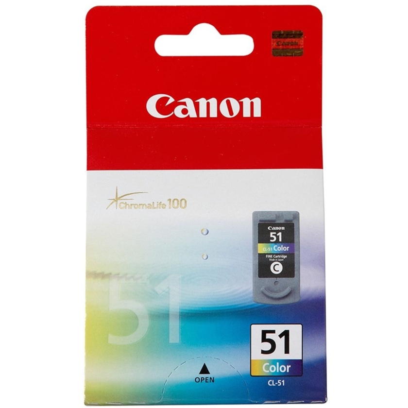 Canon CL-51 ChromaLife100 High-Capacity Color Ink Cartridge