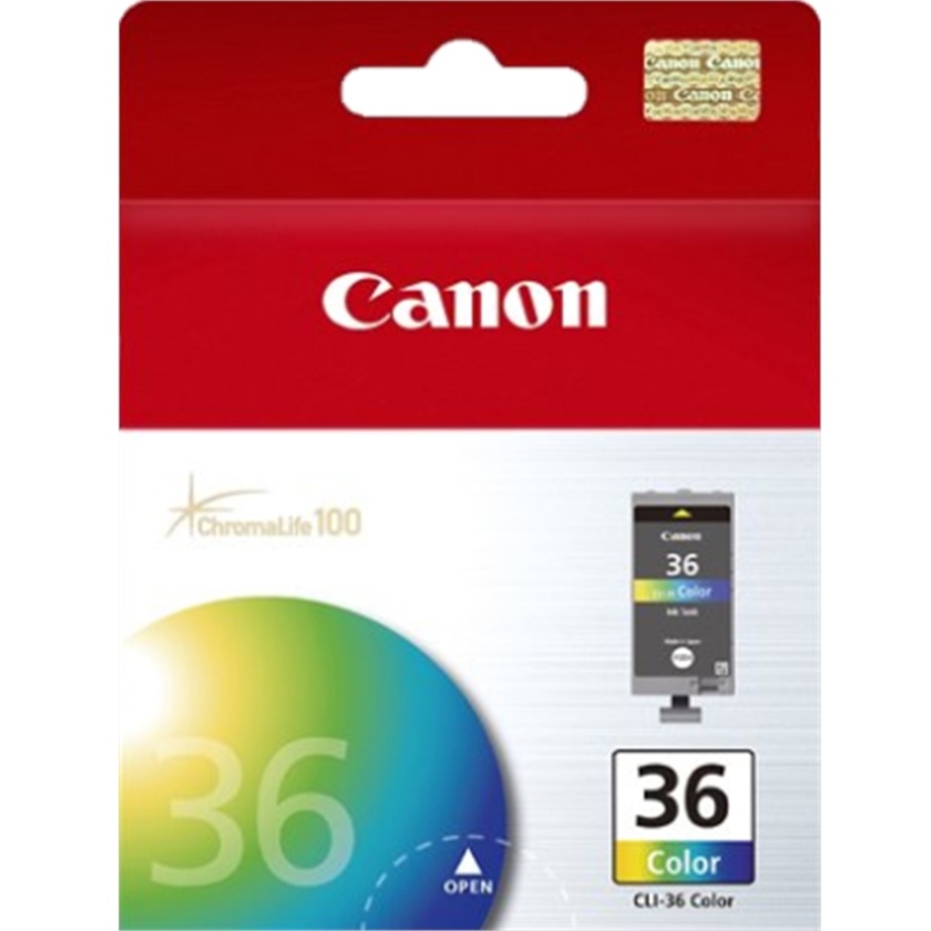 Canon CLI-36 ChromaLife100 Tri-Color Ink Cartridge